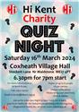 Charity Quiz Night 16th March